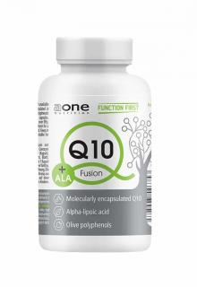 AONE Q10+ALA 60 kapslí Varianta: koenzym Q10 s kyselinou alfa-lipovou a polyfenoly z oliv
