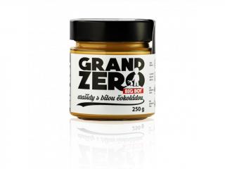 Arašídové máslo - BIG BOY® Grand Zero Hmotnost: 250 g, Příchuť: Bílá čokoláda