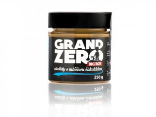 Arašídové máslo - BIG BOY® Grand Zero Hmotnost: 250 g, Příchuť: Mléčná čokoláda