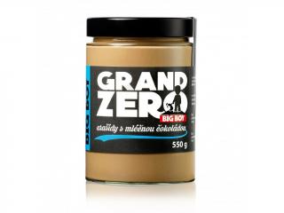Arašídové máslo - BIG BOY® Grand Zero Hmotnost: 550 g, Příchuť: Mléčná čokoláda