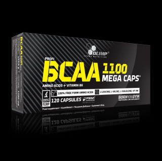BCAA Mega Caps 1100 Olimp Varianta: 120 kapslí