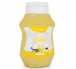 Bezkalorický sirup Vanilka 350 ml - GymBeam