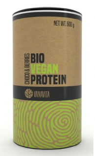 BIO Vegan Protein - VanaVita Množství: 600g, Příchuť: Čokoláda a bobule