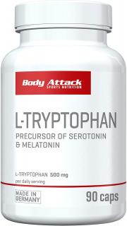 Body Attack L-Tryptophan Precursor Of Serotonin & Melatonin Varianta: 90 kapslí