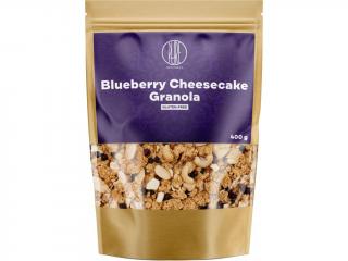 BrainMax Pure Blueberry Cheesecake Granola, Borůvky a Bílá čokoláda, 400 g - EXP: 20/12/22