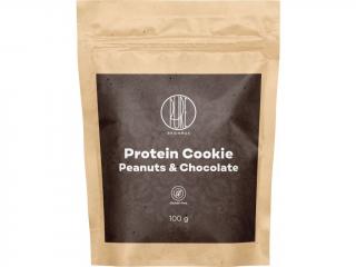 BrainMax Pure Protein Cookie, Arašídy & Čokoláda, 100 g - EXP: 2/12/22