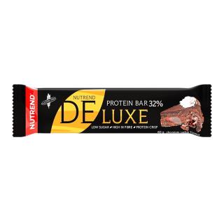 DELUXE PROTEINOVÁ SUŠENKA - NUTREND Množství: 60 g, Příchuť: Čokoládový sachr v mléčné čokoládě