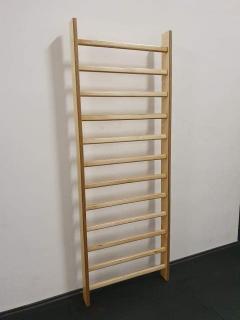 Dřevěné žebřiny 220 x 80 cm Barva bočnic: Standardní, Velikost: 80 x 200 cm