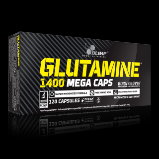Glutamine Mega Caps Olimp Varianta: 120 kapslí