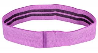 Látkové posilovací gumy pro ženy Velikost: L - fialová