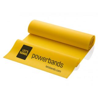 LETS BANDS POWERBANDS FLEX Barva: Žlutý expander