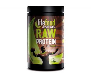 LifeFood Raw proteinová směs se superfoods - kakaová se spirulinou Varianta: 450g