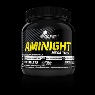 OLIMP AMINIGHT PRO-NIGHT RECOVERY FORMULA 300 MEGA TABS Varianta: Aminokyseliny pro noční regeneraci