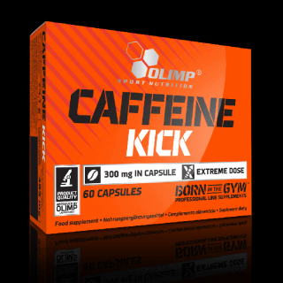 Olimp Caffeine Kick 60 kapslí Varianta: 300 mg kofeinu v jedné kapsli