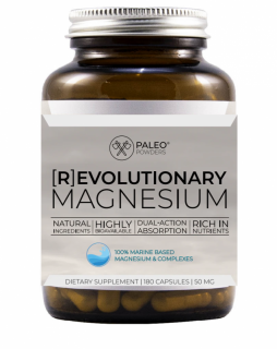[R]evolutionary MAGNESIUM - Paleo Powders 180 kapslí