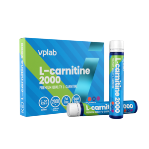 VPLab L-Carnitine 2000 7x25 ml ampule tekutá forma l-karnitinu v ampulích Varianta: Forest fruits