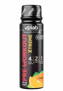 VPLab Pre-Workout Xtreme 80 ml předtréninková směs v ampulích Varianta: Pomeranč