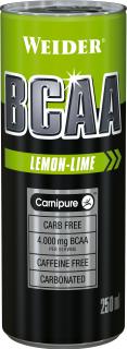 Weider BCAA  drink Lemon-Lime Varianta: 250 ml