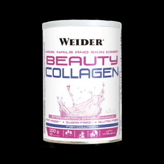 Weider Beauty Collagen 300g sypká forma patentovaného kolagenu bylinné výtažky Varianta: vitamíny a minerály