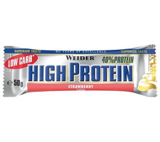 Weider Low Carb High Protein 50 g Varianta: Jahoda