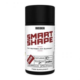 Weider Smart Shape Fat Metabolism Support 60 kapslí Varianta: termogenní spalovač se 4 patentovanými složkami
