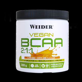 Weider Vegan BCAA 300 g fermentovaná forma BCAA Varianta: Mango-Orange