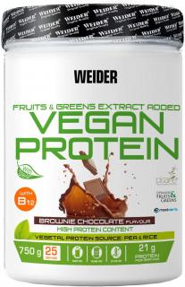Weider Vegan Protein 750g Varianta: Brownie Chocolate