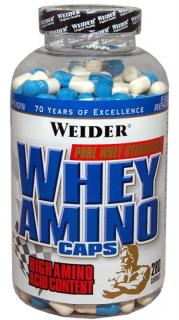 Whey Amino Caps komplexní aminokyseliny Weider Varianta: 280 kapslí