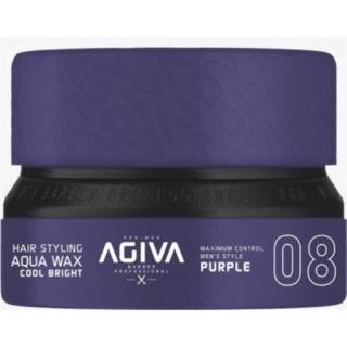 AGIVA Styling Aqua Wax Purple 08 Cool Bright 155 ml  (AGIVA 08 vosk )