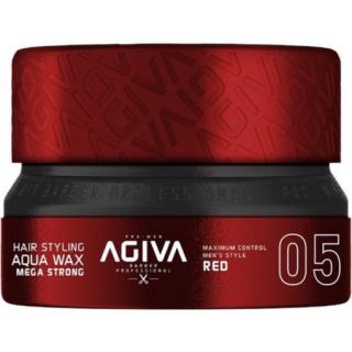 AGIVA Styling Wax 05 Aqua Wax 155 ml (červený)   (AGIVA 05 vosk guma)