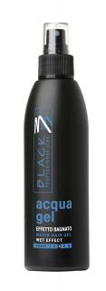Black Acqua Gel Spray 200ml - gél na vlasy (Tekutý gel na vlasy.)