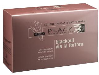 Black Anti-Dandruff Lotion 10ml - vlasové ampule (Vlasové ampule proti lupinám.)