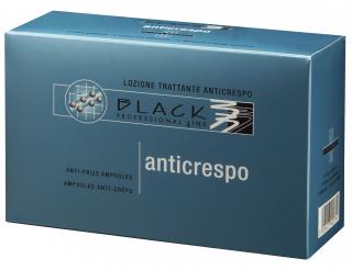 Black Anti-Frizz - Anticrespo Hair Lotion 10ml - vlasové ampule (Vlasové ampule k odstráneniu krepovitosti vlasov.)
