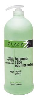 Black Balsamo Seboequilibrante 1000ml - balzám na vlasy (Balzám na mastné vlasy.)