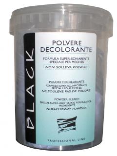 Black Bleaching Powder 1000g - melírovací prášok (Bezprašný melírovací prášok.)