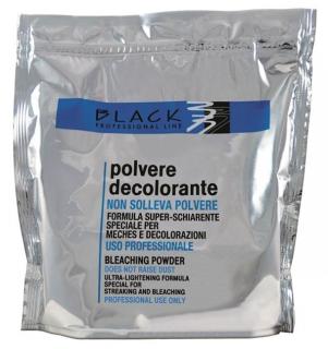 Black Bleaching Powder 500g sáčok - melírovací prášok (Bezprašný melírovací prášok.)