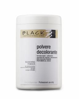Black Bleaching Powder Coconut Perfumed 500 g - bezprašný melír na vlasy (Bezprašný melírovací prášok.)