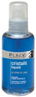 Black Cristalli Liquidi 100ml - krystaly na vlasy (Tekuté kryštály.)