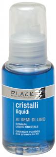 Black Cristalli Liquidi 50ml - krystaly nLiquidi 100ml - krystaly na vlasy (Tekuté kryštály.)