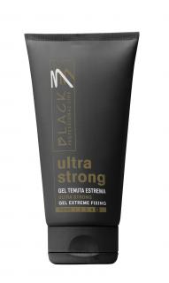 Black Gel Ultra Strong 150ml - gél na vlasy (Extra silný gél na vlasy.)