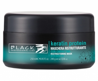 Black Keratin Protein Mask (Maska na vlasy 250 ml)