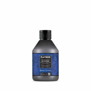 Black Platinum No Orange Shampoo  (Šampón s obsahom organického extraktu z mandlí 300 ml)