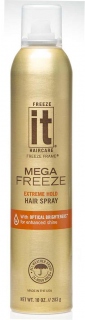 Freeze it Mega (24 Hour Hold) 283g - lak na vlasy (Rýchloschnúci lak na vlasy "zmrazovač".)