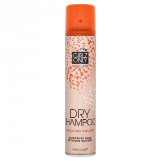 GIRLZ ONLY dry shampoo DAZZLING VOLUME (Suchý šampón pre zväčšenie objemu vlasov 200 ml)