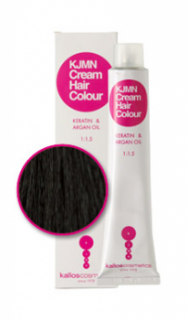 Kallos KJMN 1.0 - čierna (Professional Cream Hair Colour)