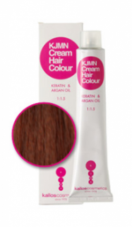 Kallos KJMN 6.4 - tmavo medeno hnedá (Professional Cream Hair Colour)