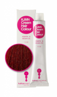 Kallos KJMN 6.620I - rubínovo červená (Professional Cream Hair Colour)