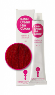 Kallos KJMN 7.66 - stredne červená (Professional Cream Hair Colour)