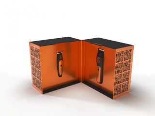 Kiepe Combo Bad  (Luxusná darčeková kazeta obsahuje 2 profesionálne strojčeky v exkluzívnom oranžovom prevedení, ktoré sa vzájomne dopĺňajú. Táto kombinácia 2 strojčekov zaručí úplne dokonalý strih bez kompromisu.)