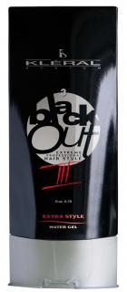 Kléral Black Out Extra Style Water Gel III 200 ml - gél na vlasy (Profesionálny silný tekutý gél.)